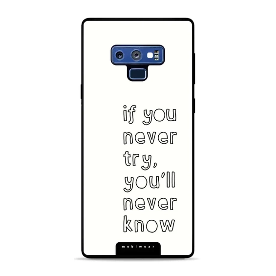 Phone Glossy Case Samsung Galaxy Note 9 - Design G075G