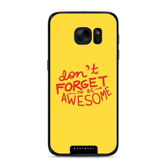 Phone Glossy Case Samsung Galaxy S7 - Design G076G