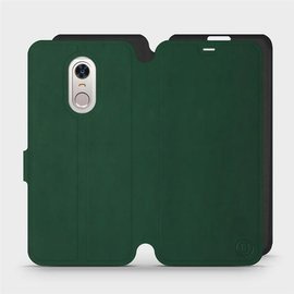 Hülle für Xiaomi Redmi 5 Plus - Farbe Grün mit Schwarz