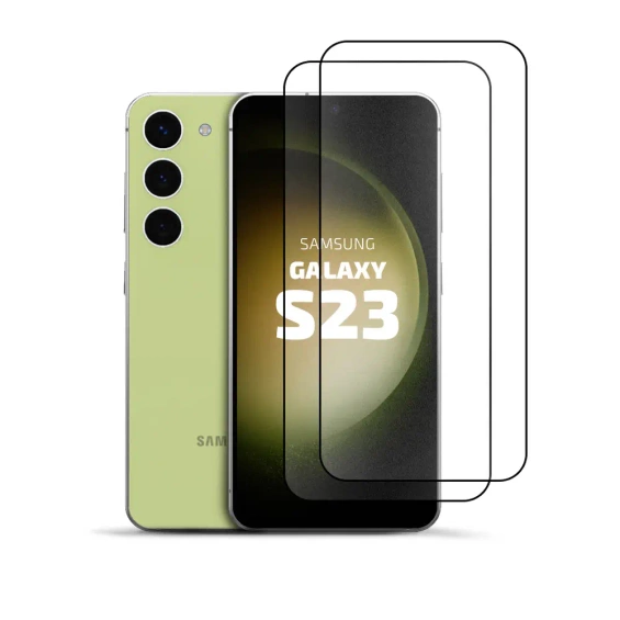 2-Pack Matte Tempered Glass for Samsung Galaxy S23