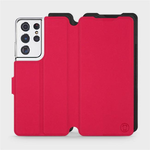 Phone Case Samsung Galaxy S21 Ultra - Design Red with Black