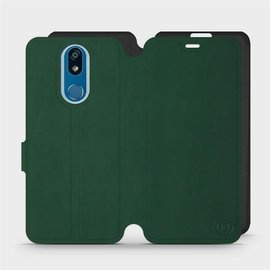 Phone Case LG K40 - Design Green with Black