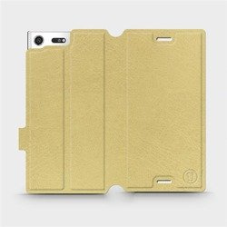 Phone Case Sony Xperia XZ Premium - Design Gold&Orange