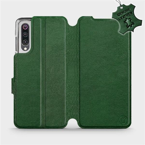 Phone Case Xiaomi Mi 9 - Design Green Leather
