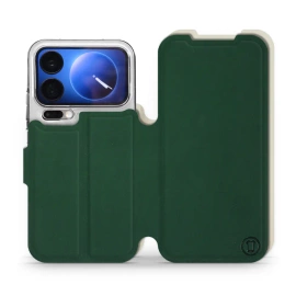 Phone Case Xiaomi 17 Pro - Design Green with Platinum