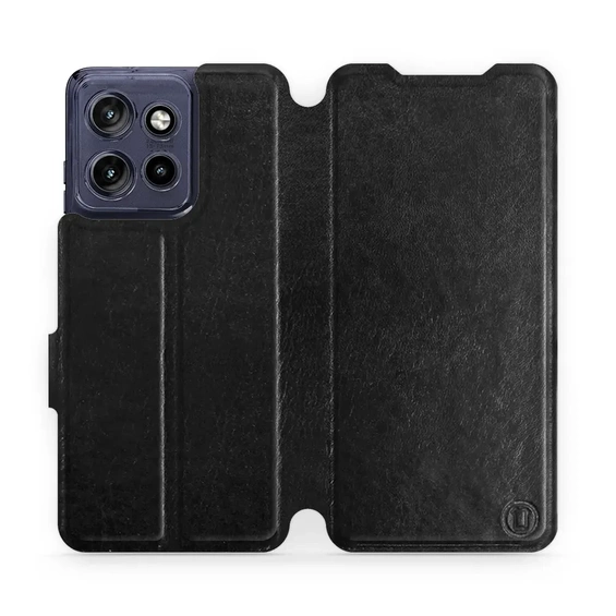 Etui do Motorola Edge 50 Neo - wzór Black&Gray