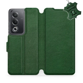 Hülle für OPPO A80 5G - Farbe Green Leather