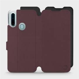 Phone Case OPPO A31 - Design Burgundy with Black