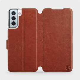Phone Case Samsung Galaxy S21 Plus - Design Brown&Gray