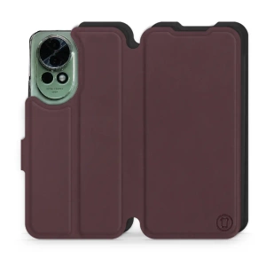 Phone Case Huawei Nova 13 - Design Burgundy with Black