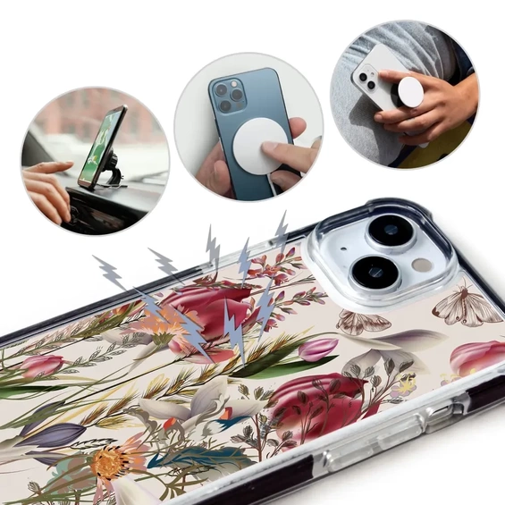 Etui MagSafe Elite Bumper Apple iPhone 13 Pro - wzór D002D