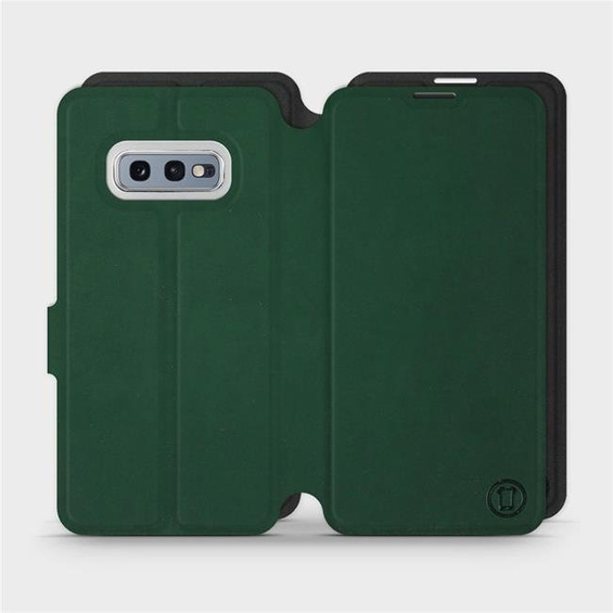 Phone Case Samsung Galaxy S10e - Design Green with Black