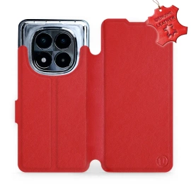 Phone Case Xiaomi Redmi Note 14 Pro 5G - Design Red Leather
