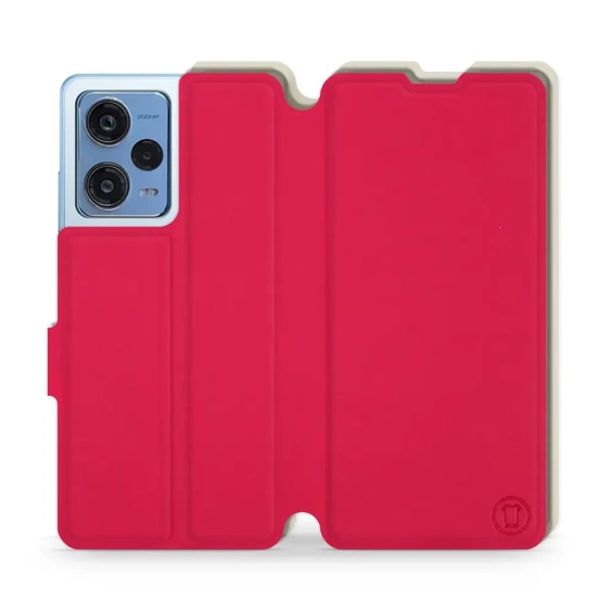 Phone Case Xiaomi Redmi Note 12 Pro Plus 5G - Design Red with Platinum