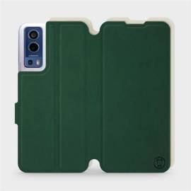 Phone Case Vivo Y52 5G - Design Green with Platinum