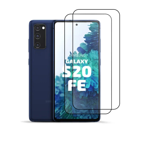 2er Set Mattes Panzerglas für Samsung Galaxy S20 FE