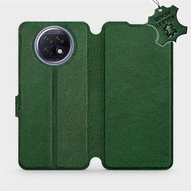Hülle für Xiaomi Redmi Note 9T - Farbe Green Leather