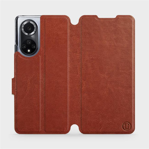 Phone Case Huawei Nova 9 - Design Brown&Orange