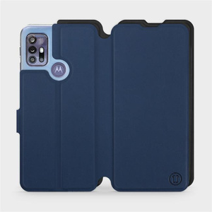 Phone Case Motorola Moto G30 - Design Navy with Black