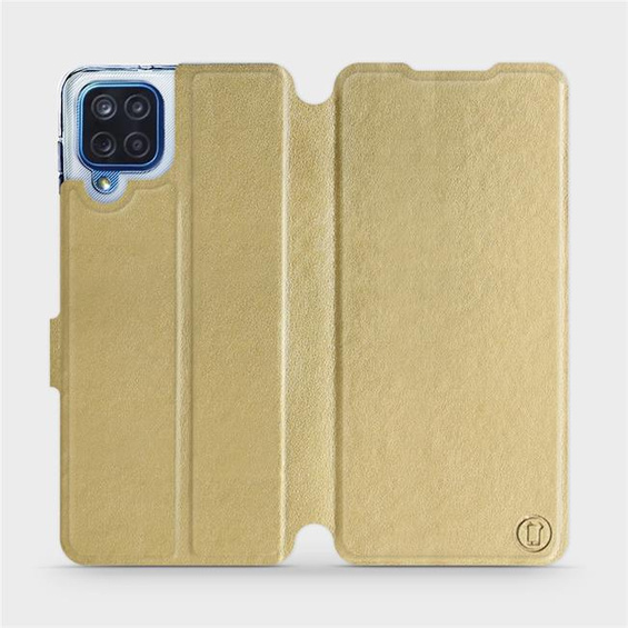 Phone Case Samsung Galaxy M12 - Design Gold&Gray