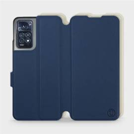 Phone Case Xiaomi Redmi Note 11 Pro 5G - Design Navy with Platinum