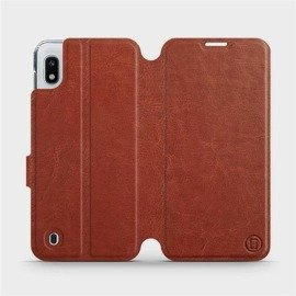 Phone Case Samsung Galaxy A10 - Design Brown&Orange