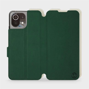 Phone Case Xiaomi Mi 11 Lite - Design Green with Platinum