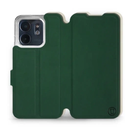 Phone Case Infinix Smart 9 - Design Green with Platinum