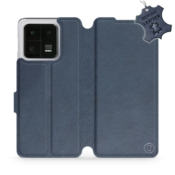 Phone Case Xiaomi 13 Pro - Design Blue Leather
