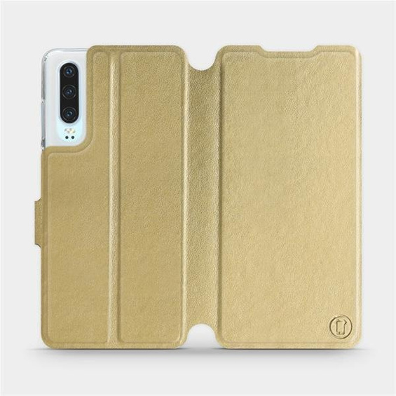 Phone Case Huawei P30 - Design Gold&Orange