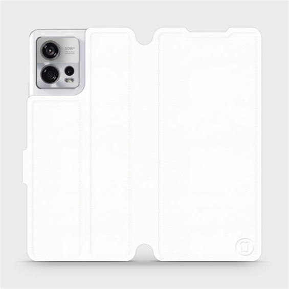 Phone Case Motorola Edge 30 Fusion - Design White&Orange