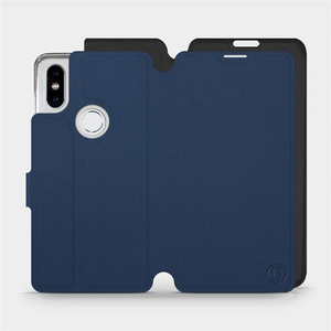 Phone Case Xiaomi Mi Mix 2S - Design Navy with Black