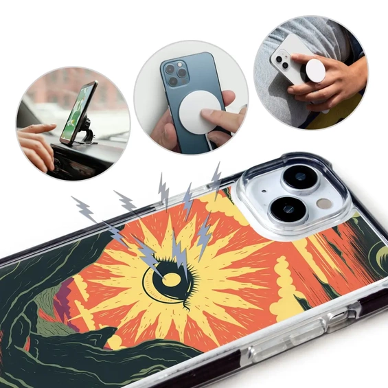 Etui MagSafe Elite Bumper Apple iPhone 16 Pro Max - wzór D025D