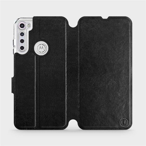 Phone Case Motorola One Fusion Plus - Design Black&Orange