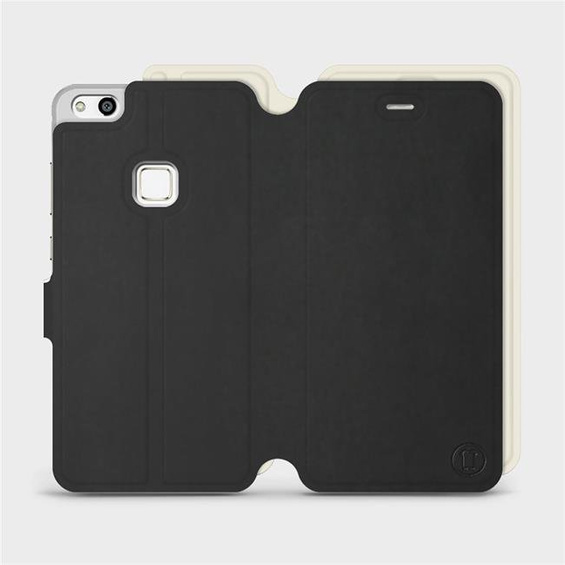 Phone Case Huawei P10 Lite - Design Black with Platinum