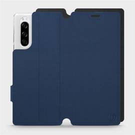 Phone Case Sony Xperia 5 - Design Navy with Black