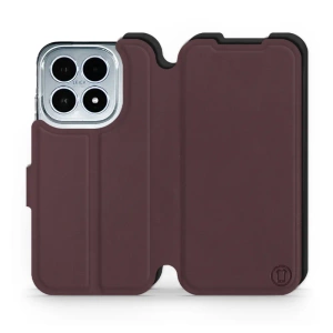 Phone Case Xiaomi 17 - Design Burgundy with Black