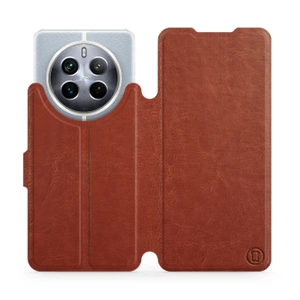 Phone Case Realme 12 5G - Design Brown&Orange