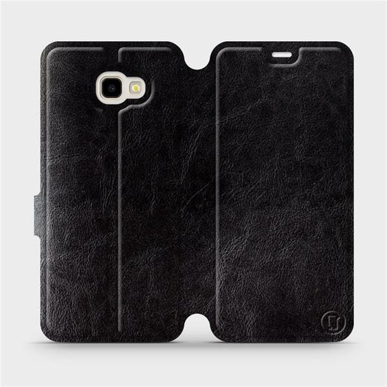 Etui do Samsung Galaxy J4 Plus 2018 - wzór Black&Orange