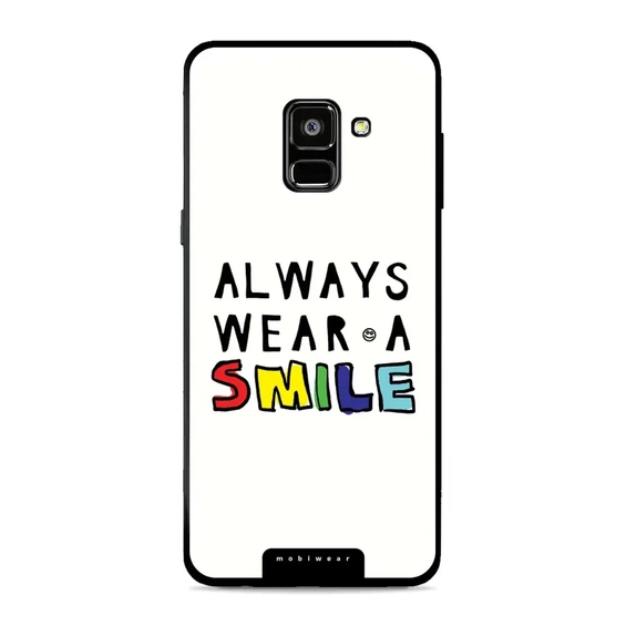 Etui Glossy Case do Samsung Galaxy A8 2018 - wzór G077G