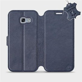 Hülle für Samsung Galaxy A5 2017 - Farbe Blue Leather