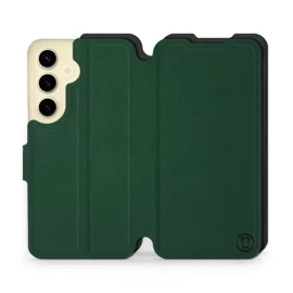 Phone Case Samsung Galaxy S24 - Design Green with Black