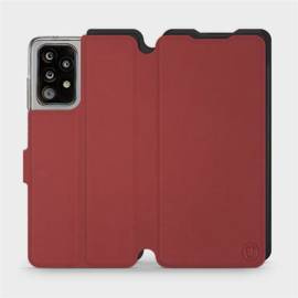 Phone Case Samsung Galaxy A52S 5G - Design Dark Red with Black
