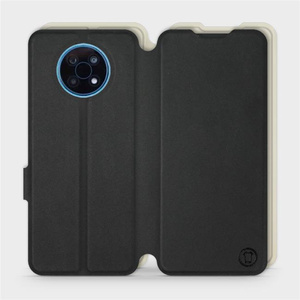 Phone Case Nokia G50 5G - Design Black with Platinum