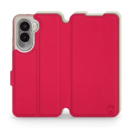 Phone Case Xiaomi POCO M7 - Design Red with Platinum
