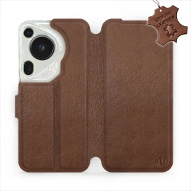 Phone Case Huawei Pura 70 Ultra - Design Brown Leather