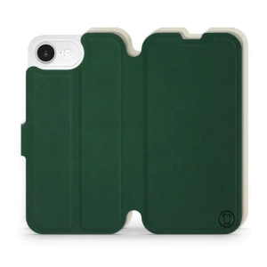 Phone Case Apple iPhone 16e - Design Green with Platinum