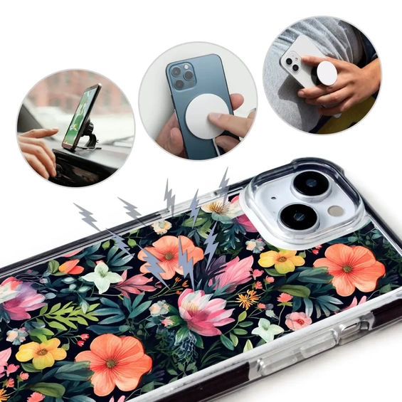 Etui MagSafe Elite Bumper Apple iPhone 16e - wzór D009D