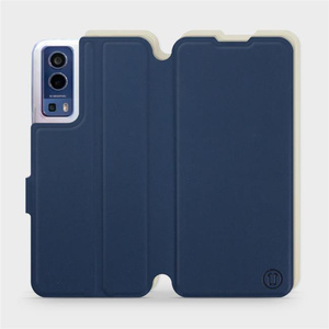Phone Case Vivo Y52 5G - Design Navy with Platinum