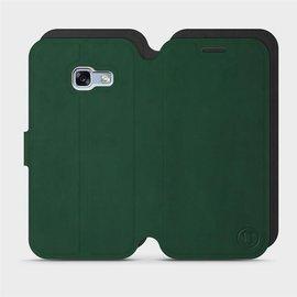 Phone Case Samsung Galaxy A3 2017 - Design Green with Black